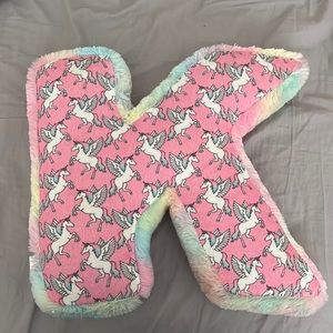 Kids Justice "K" pillow
